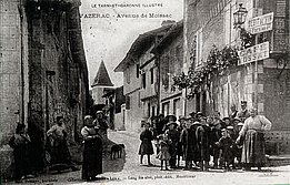 Avenue de Moissac en 1900